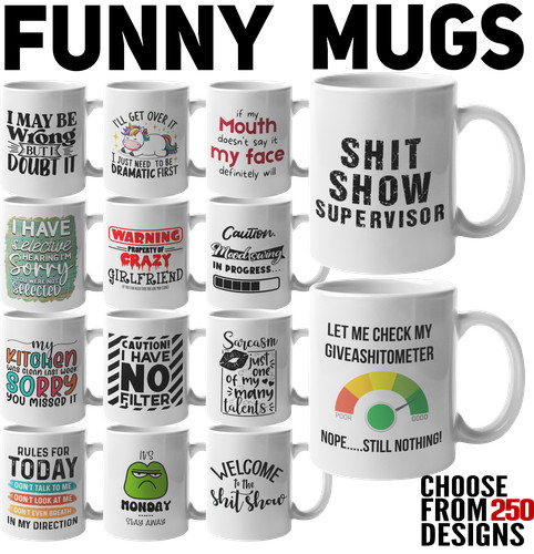 Funny mugs novelty mug - mugs, office