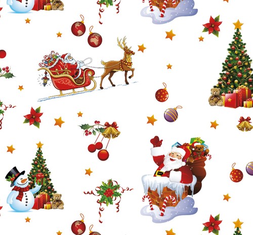 Christmas tablecloth white - tablecloth,