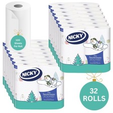 32 Rolls Nicky 2Ply  Printed