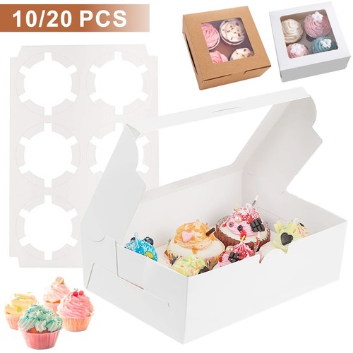 20x white cake boxes - white,