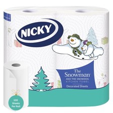Nicky 2 Ply The Snowman and