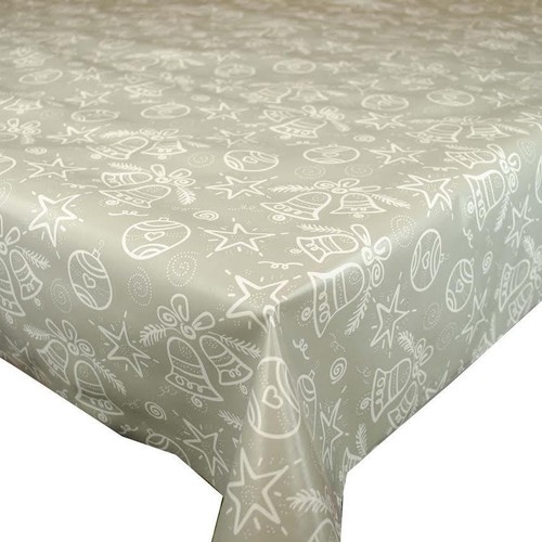 Christmas bells silver grey - christmas,