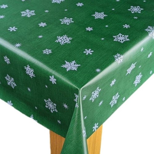 Wipeable tablecloth christmas - wipeable,