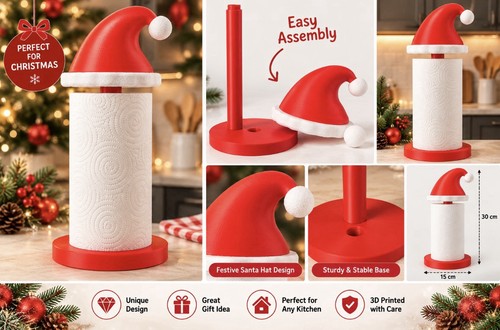 Christmas santa hat kitchen - santa,