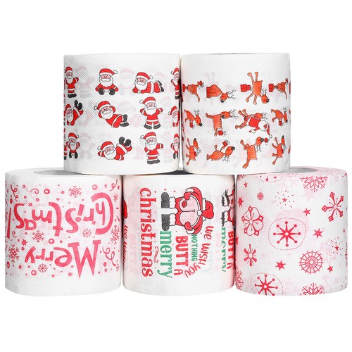 Holiday themed toilet tissue - themed,