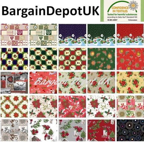 Christmas pvc tablecloth - tablecloth, vinyl