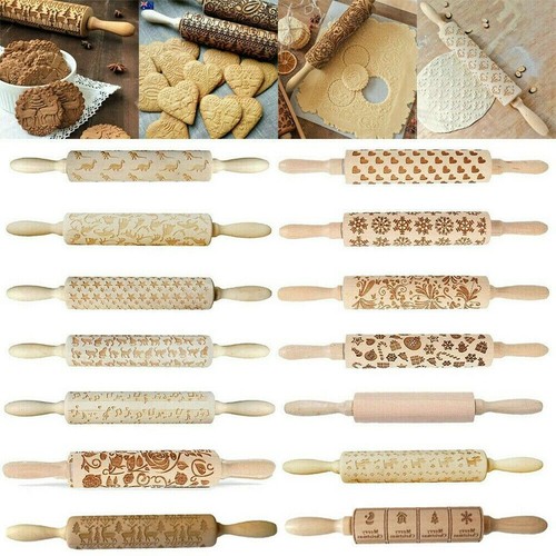 Christmas wooden embossing - wooden,